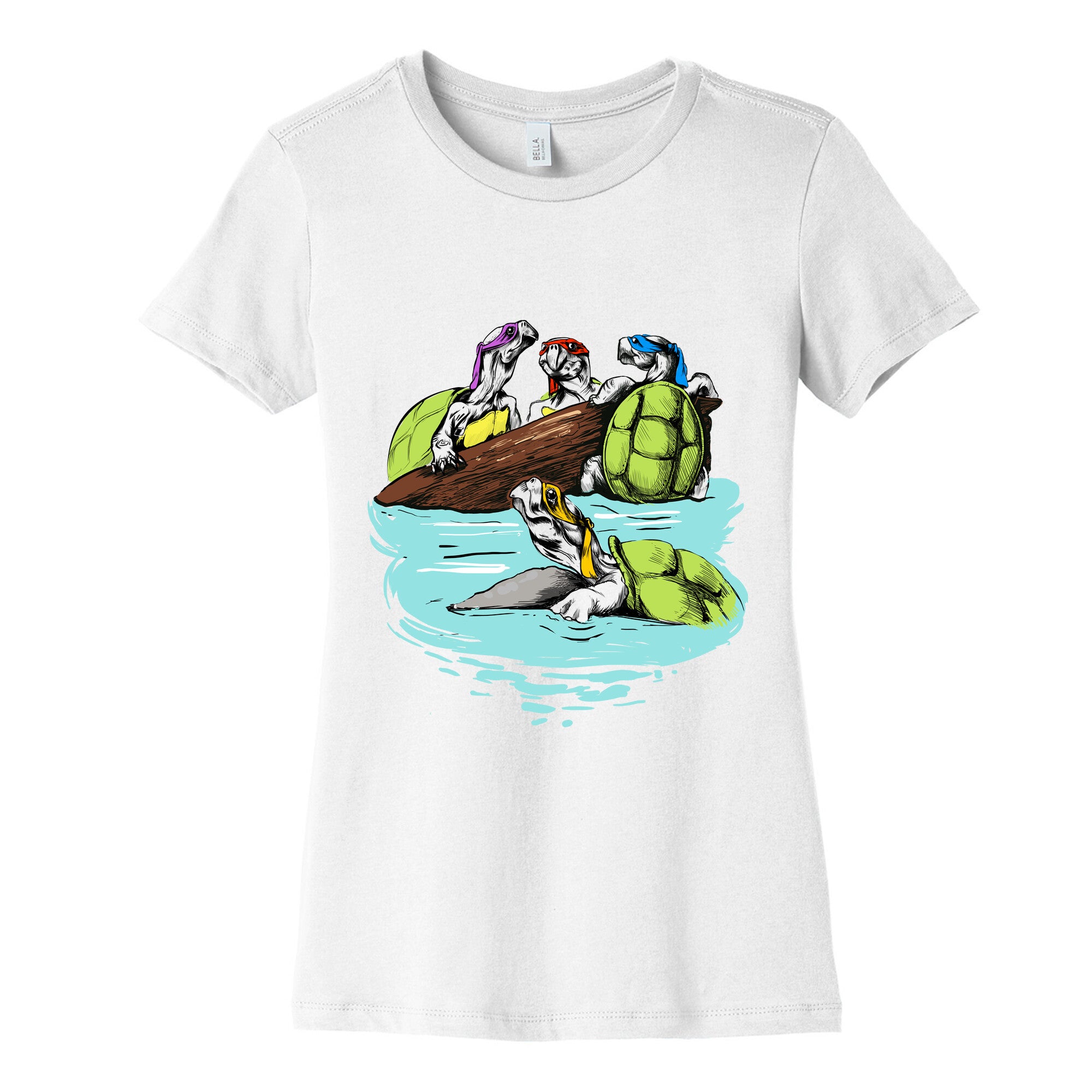 Turtle Power Women's Cotton Tee